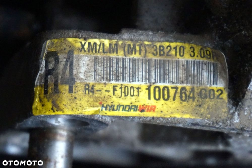 SKRZYNIA ROZDZIELCZA REDUKTOR IX35 I 2.0 CRDI 3B210 3.09 XM/LM R4-F1001 100764G02 HYUNDAI 2009-2015 - 5