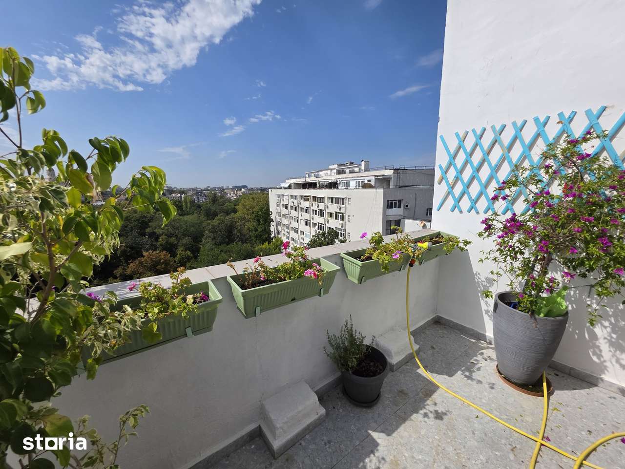 3 camere cu terasa si vedere in Cismigiu – Brezoianu, centrala proprie — fotografia 3