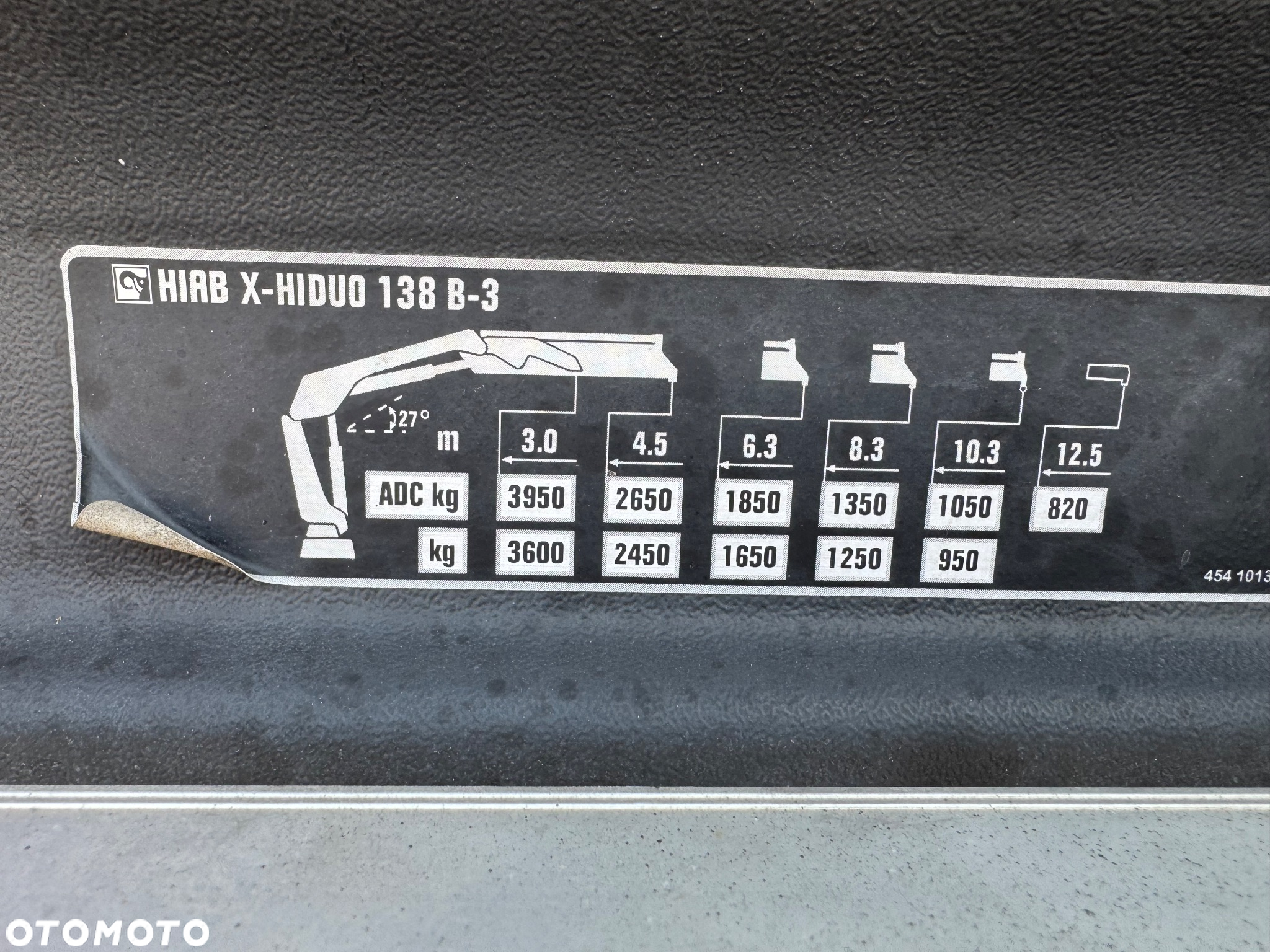 DAF CF 85.410 ATe 6x4 DŻWIG HDS HYDROBURTA OPONY-90% - 8