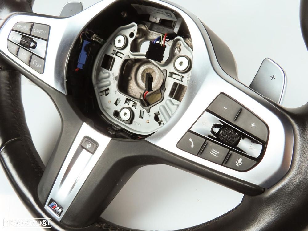 Volante M c/ Patilhas e Multifunções Aquecido Usado / Original BMW 3 (G20)/BMW 3... - 2