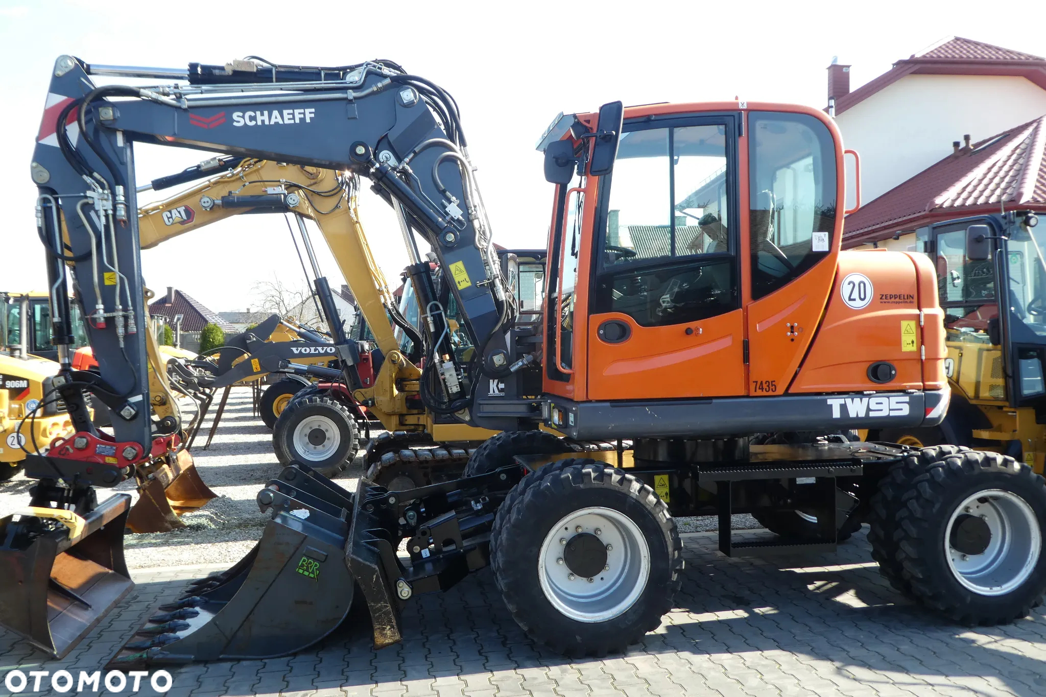 Schaeff TW 95 Z NIEMIEC TRZY ŁYZKI 2200 MTG - 37