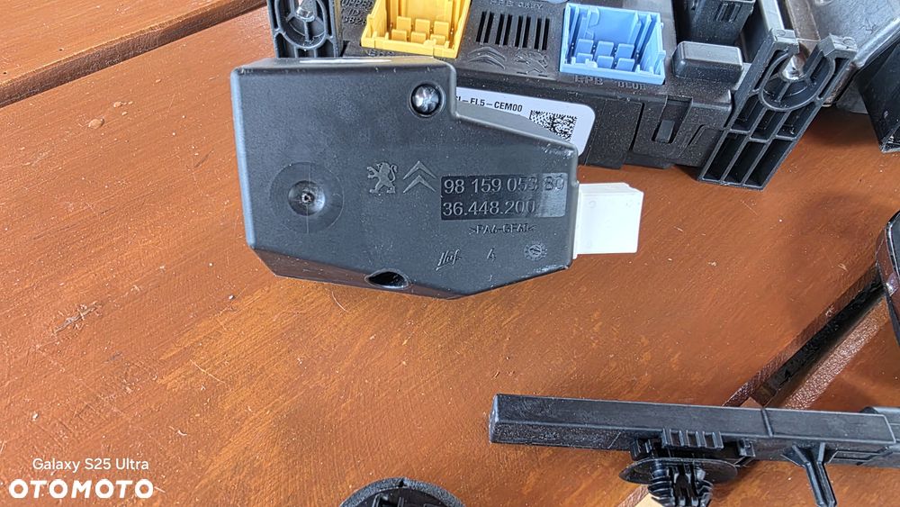 Zestaw Startowy BSI Delphi DCM6.2A Peugeot 3008 II 5008 II 2.0 BlueHDi 9809447980 | Wersja KEYLESS | 2 Kluczyki + Anteny - 4