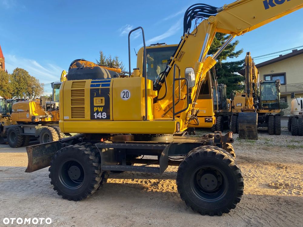 Komatsu PW148 -8, 5300 MTH, 2014 ROK, KRÓTKI TYŁ, Z NIEMIEC, - 13