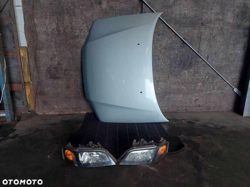 MASKA POKRYWA SILNIKA + LAMPA LEWY LAMPA PRAWY PRZÓD SPACE STAR I LIFT G61 - 1