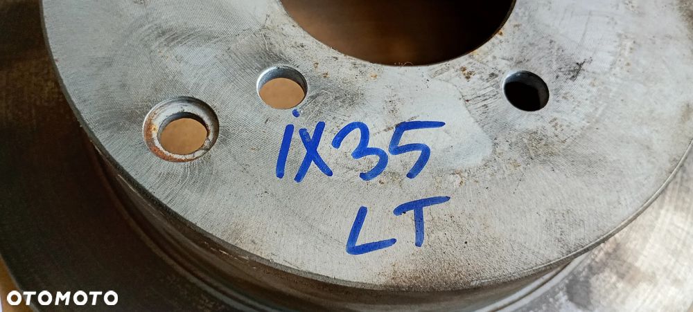 Tarcze hamulcowe klocki tył tylne Hyundai ix35 2.0 CRDI - 9