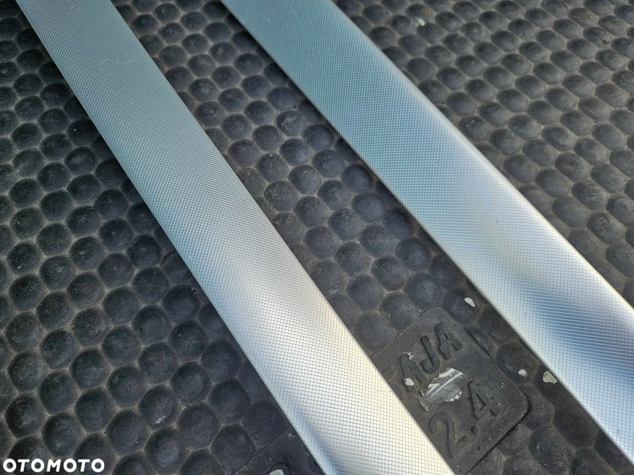 Listwy Ozdobne Dekor Listwa Drzwi Srebrne Rybia Luska Carbon Audi A4 B6 B7 - 12