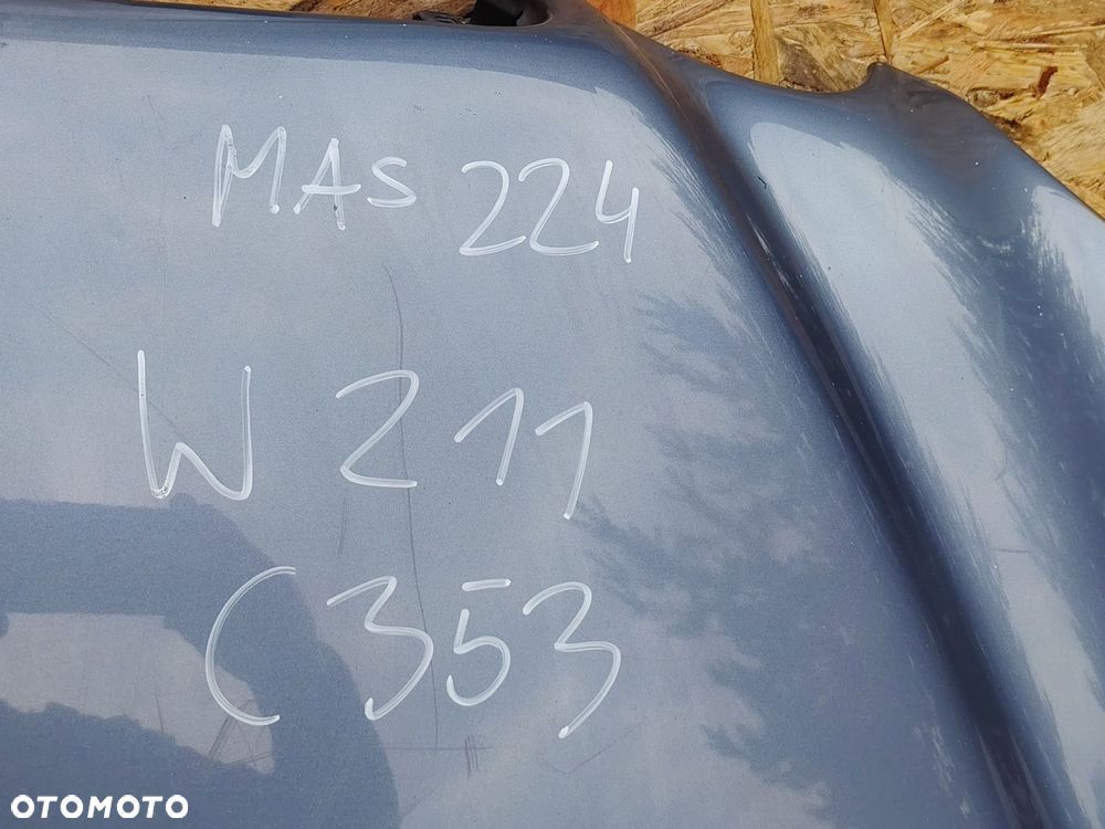 MERCEDES W211  KOD LAK C353  MASKA POKRYWA SILNIKA - 2