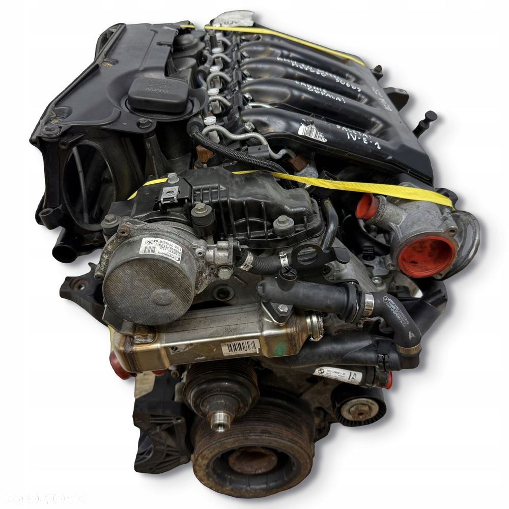 SILNIK M57D30 BMW E60 E61 E90 E91 E65 3.0 D diesel kompletny sprawny 306D3 - 1
