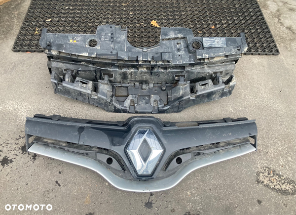 Renault Kangoo 2 II LIFT 3 III ATRAPA grill zderzaka pas górny podstawa grilla wzmocnienie górne czasza 620364016R 623101381R