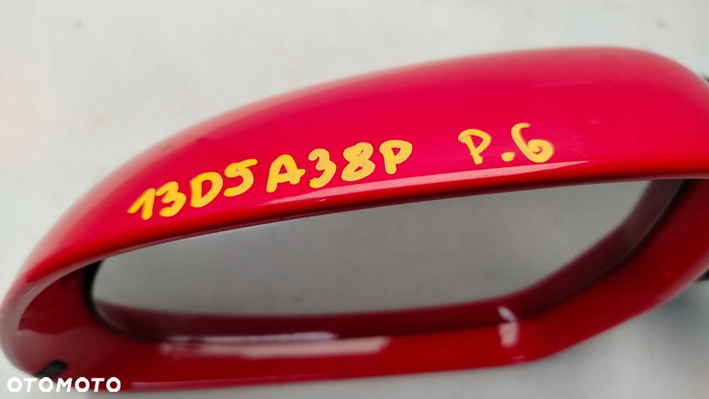 audi a3 8p lift cabrio 08r- lusterko lewe zewnętrzne 6 pinów lz3m - 2