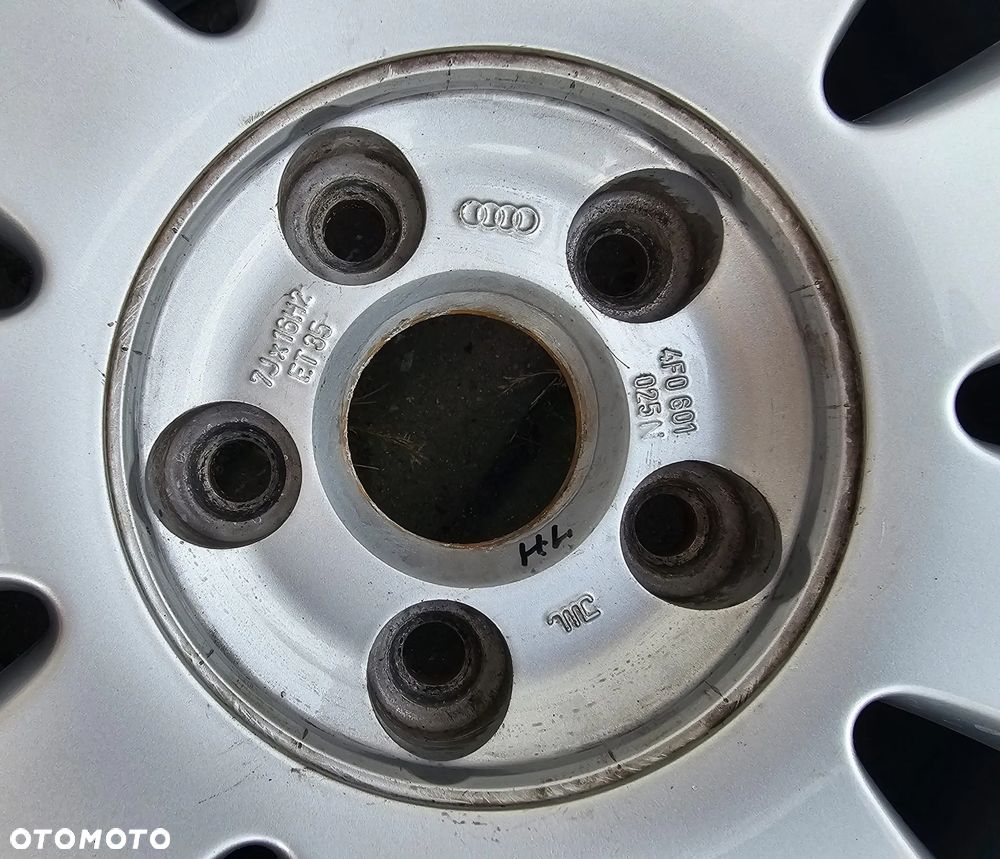 Audi OE A6 C5 C6 A4 S4 B6 B7 B8 A3 / 4F0601025N / 7Jx16 ET35 5x112 - 9
