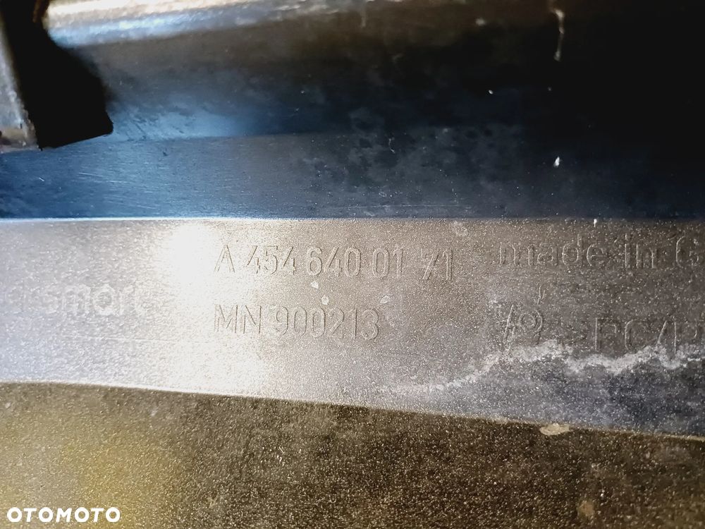 ZDERZAK TYŁ TYLNY SMART FORFOUR I HB 4546400171 NR1 - 8