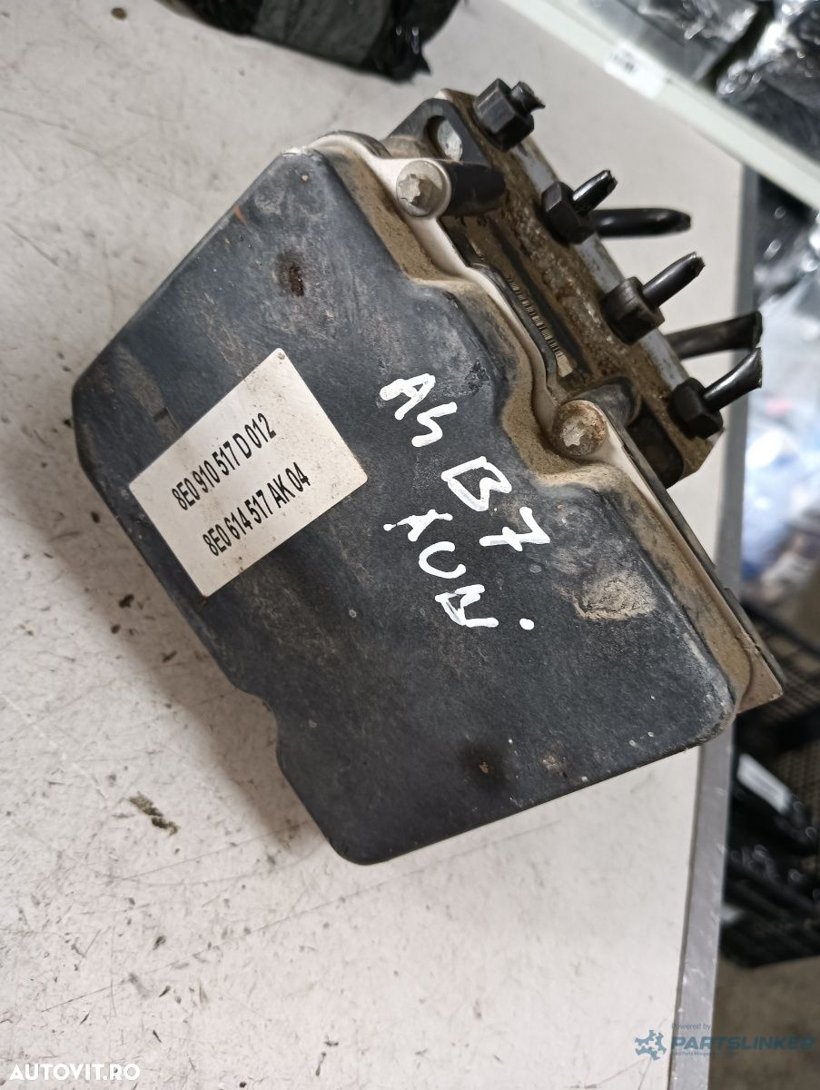 Pompă ABS AUDI A4 III (8EC, B7) [ 2004 - 2008 ] TDI 16V (BLB, BRE) 103KW|140HP OEM 8e0614517ak - 2