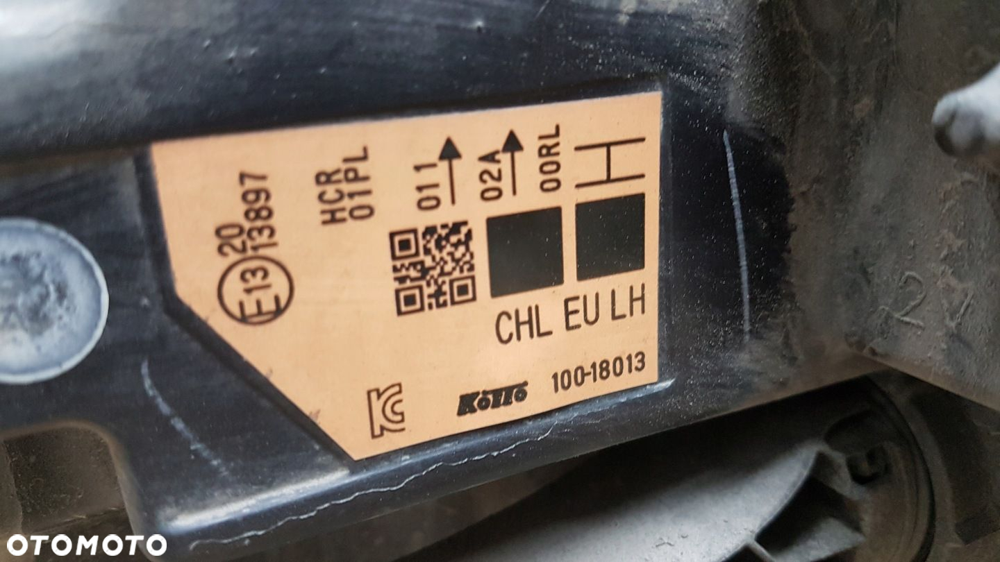 LAMPA PRZÓD LEWA NISSAN QASHQAI J11 13-16 SOCZEWKA - 12