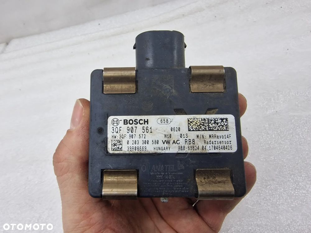 VW / SEAT / SKODA / AUDI RADAR / DICTRONIC , NR 3QF907561 , 8 PINÓW , NR AUKCJI EL3 - 3