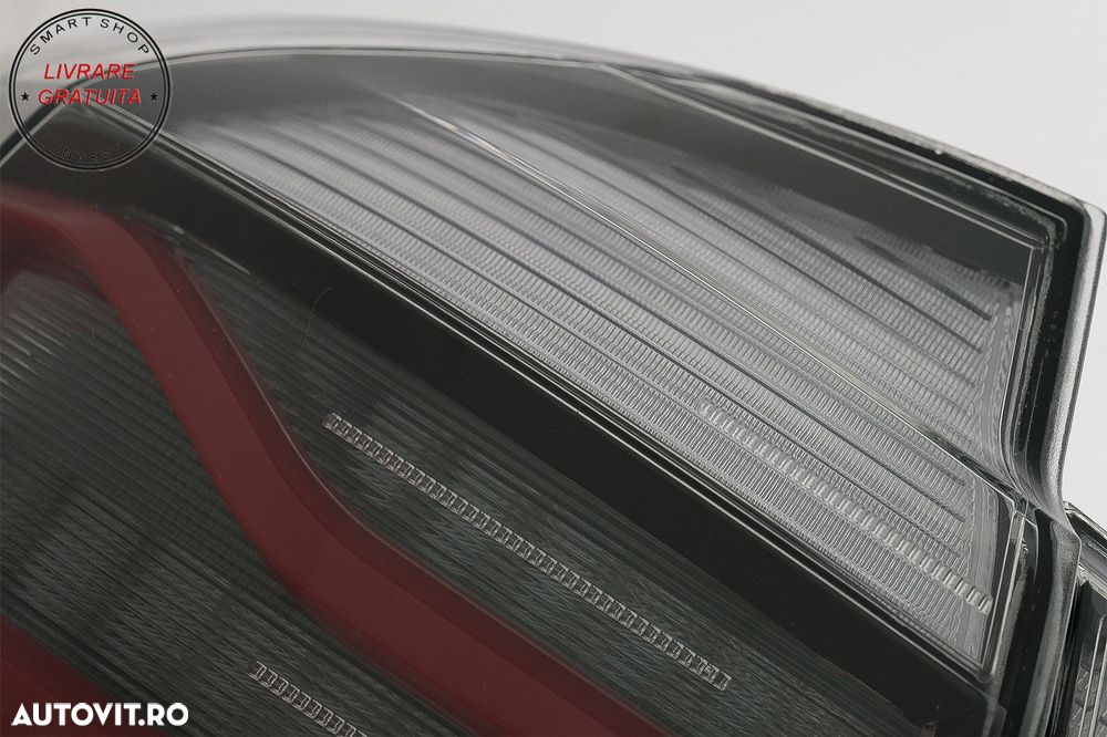 Stopuri LED M Look Black Line BMW Seria 3 F30 (2011-2019) LCI Design cu Semnal Din- livrare gratuita - 17
