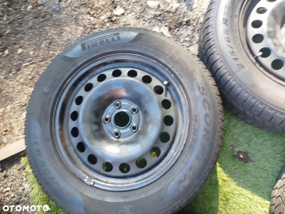 Koła zimowe  VW TIGUAN 5x112 6,5X17 ET36 Pirelli Scorpion Kołpaki OM - 11