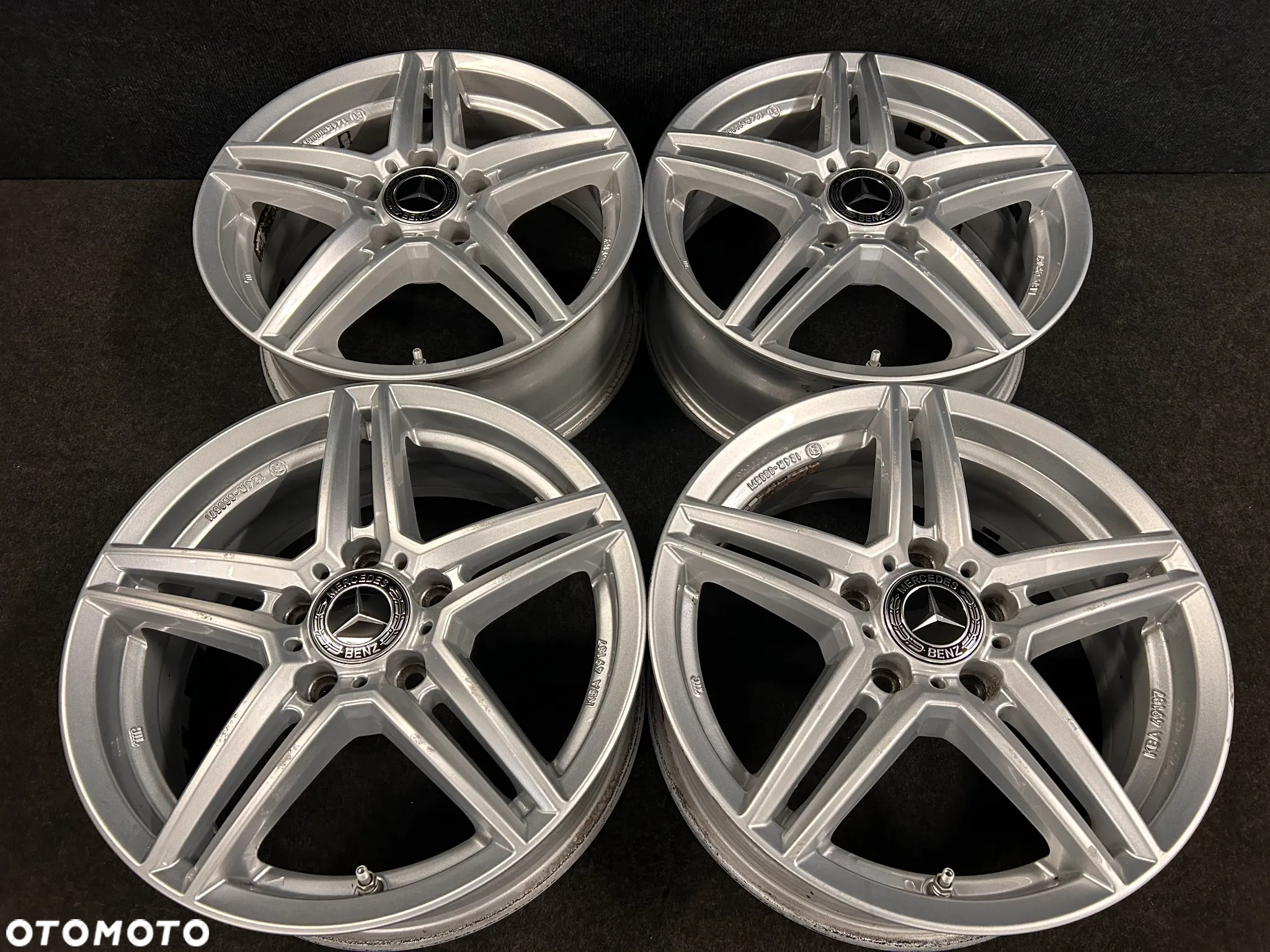 Alufelgi Mercedes A-Klasa W176, CLA, B-Klasa W246, Vito 16 cali 5x112 4szt. Ładne! z czujnikami! - 4
