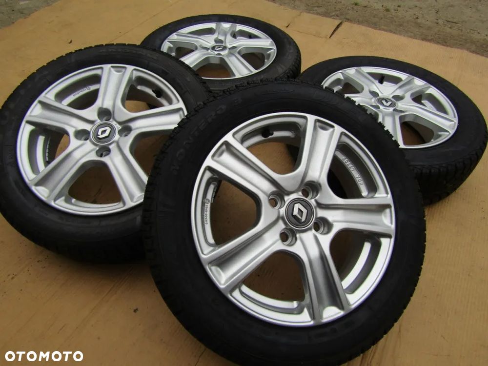 4x Felgi Koła 15 Renault Twingo III Smart Forfour + Opony 185/60 165/65 15 - 12