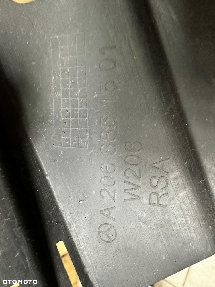 ŚLIZG ZDERZAKA PRZEDNIEGO MERCEDES C-KLASA W206 2021- - 3