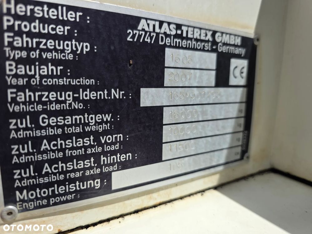 Terex 1605 M - 8