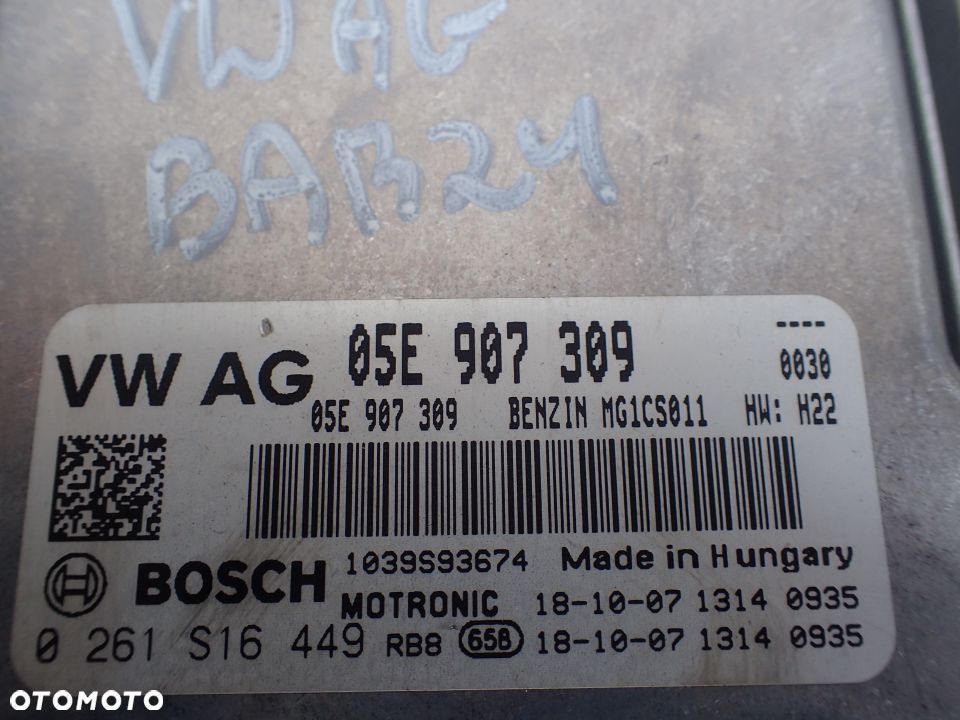 VW PASSAT AUDI  ARTEON  05E907309 RADOM - 3