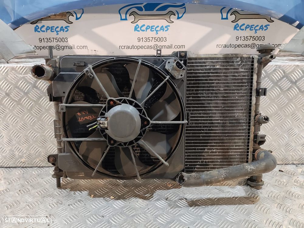 FRENTE COMPLETA FORD TRANSIT VII 7 MK7 FM FN FF ANO 2008 A 2013  CAPOT PARACHOQUES GUARDA-LAMAS OTICAS RADIADOR VENTILADOR FRENTE FIBRA REFORÇO - 12