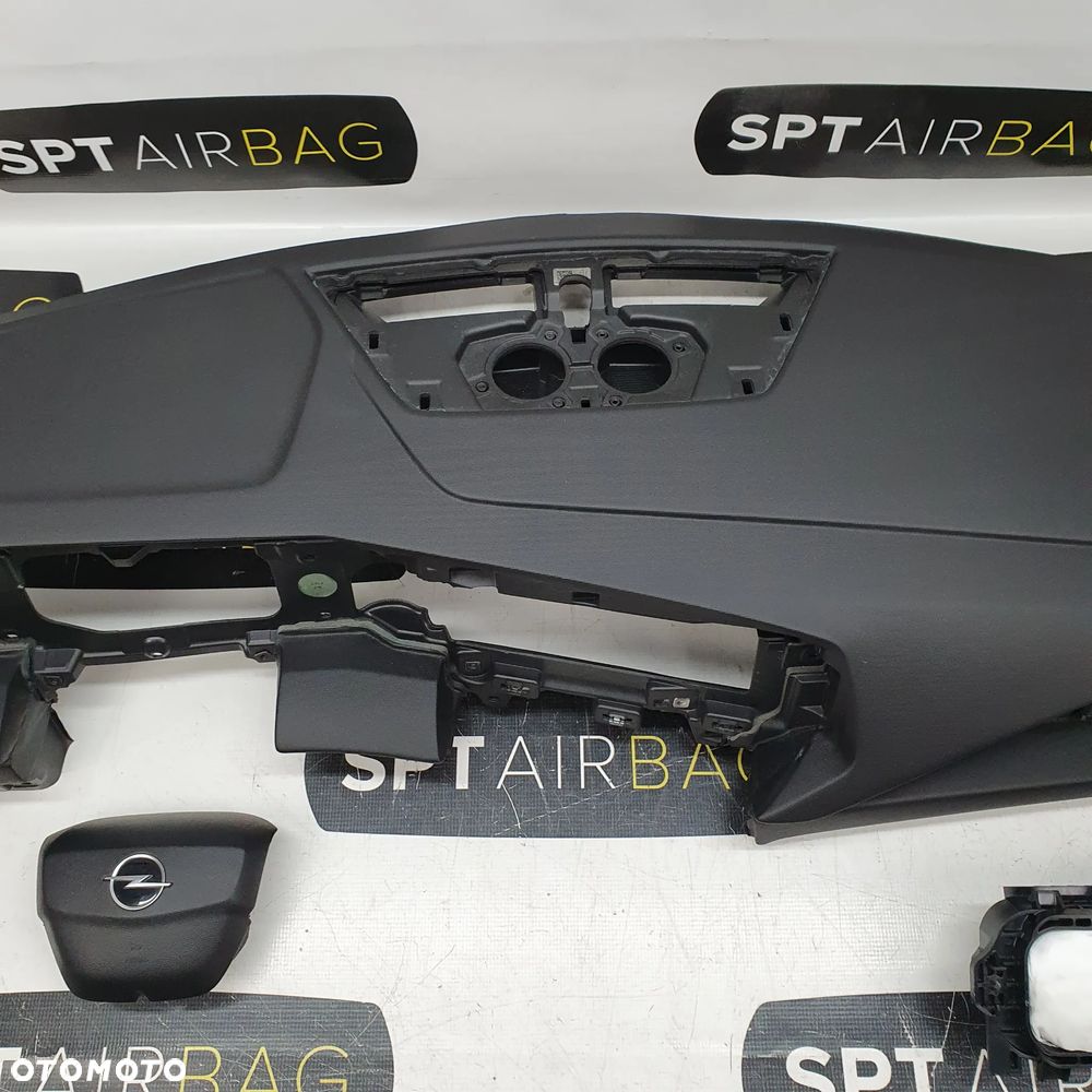 OPEL ASTRA L 6  VI DESKA ROZDZIELCZA KONSOLA KOKPIT PULPIT PODUSZKI AIRBAG AIR BAG PASY KIT SET - 3