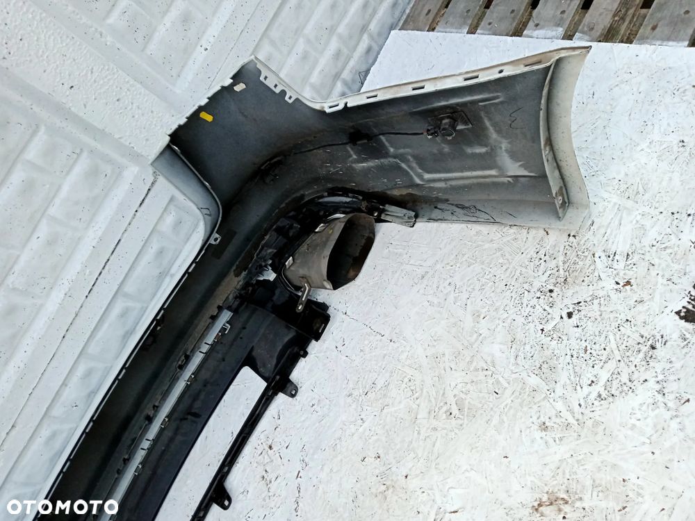 ZDERZAK TYŁ AUDI A6 C7 4G9 KOMBI LIFT 6PDC 15-18 BIAŁY - 7