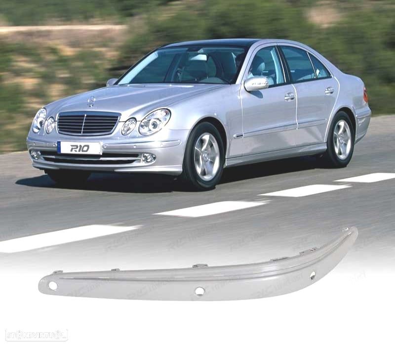 FRISO DE PÁRA-CHOQUES FRONTAL PARA MERCEDES W211 02-06 ESQUERDA PDC - 1