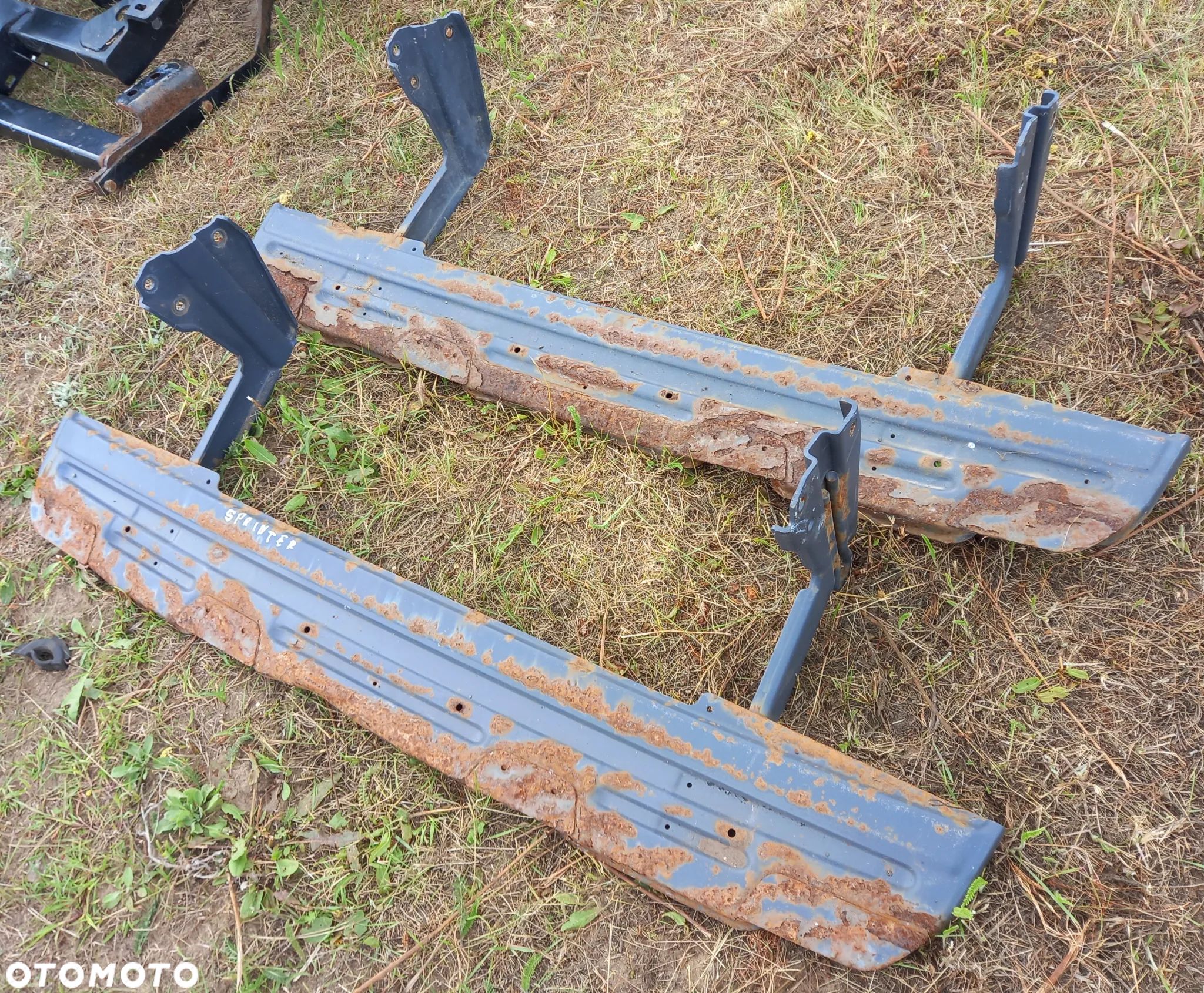 Stopień Stelaż Metalowy Blacha Belka Pod Zderzak Tył Mercedes Sprinter 906 Volkswagen Crafter - 1
