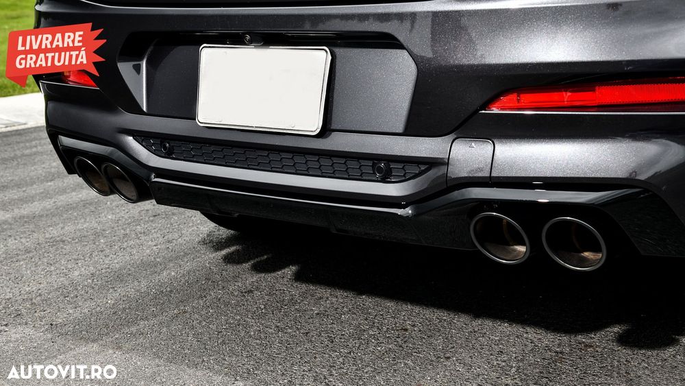 Difuzor Bara Spate cu Evacuare Dubla BMW X4 G02 (2018-up) M Sport- livrare gratuita - 13