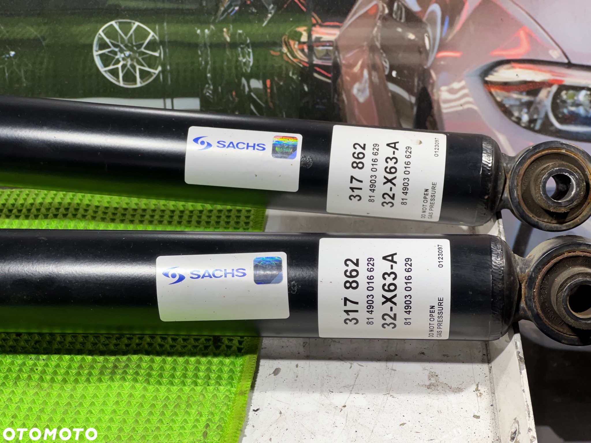 BMW F20 F21   AMORTYZATOR TYLNY KOMPLET SACHS  32-X63-A 317862 - 2