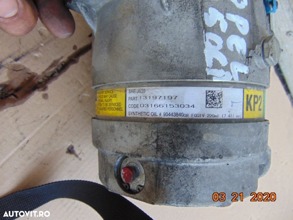 Compresor Clima opel Astra h 1.9cdti Zafira B Vectra C Signum 1.9cdti - 1