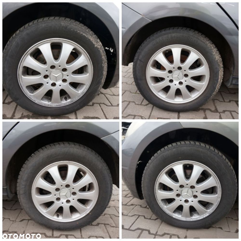 KOŁA FELGI ALUFELGI A-KLASA W169 LIFT 15 5X112 ET44  15 5X112 ET44 MERCEDES 2008-2012 - 1