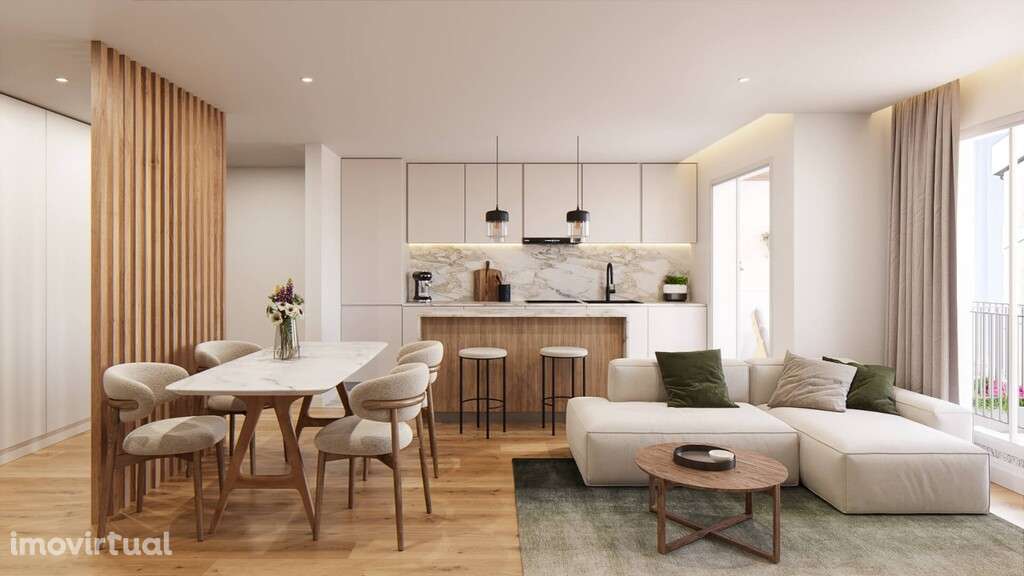 Apartamento T1 com lugar de garagem em zona da Guarda - Grande imagem: 4/6