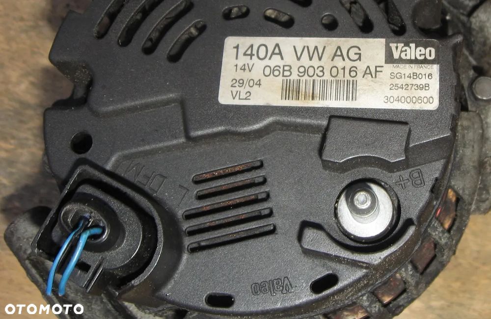 alternator 2.0 FSI AUDI A4 B6 B7 06B903016AF - 2