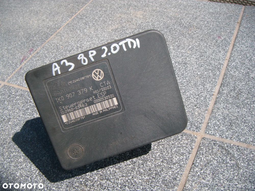audi a3 8p 04r pompa abs 1k0614517h  1k0907379k - 1