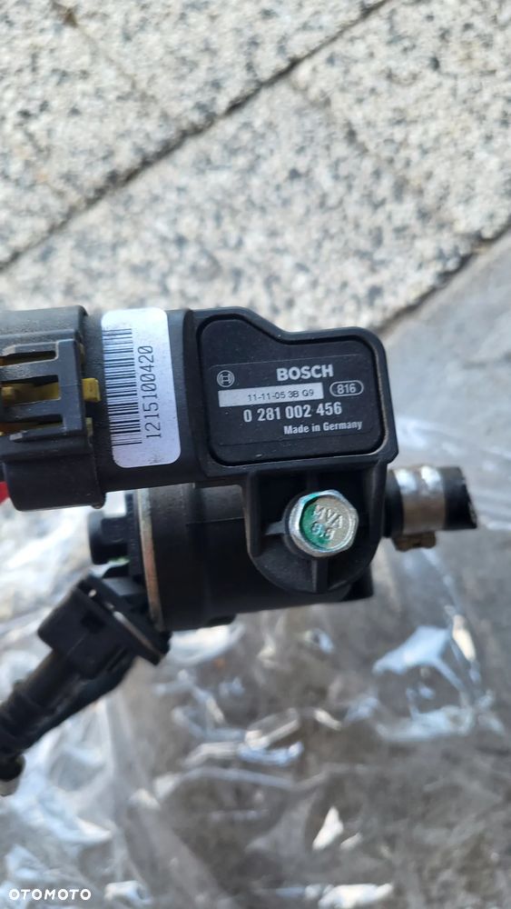 LANDI RENZO LISTWA WTRYSKOWA GAZU ZIELONY CZARNY - 2