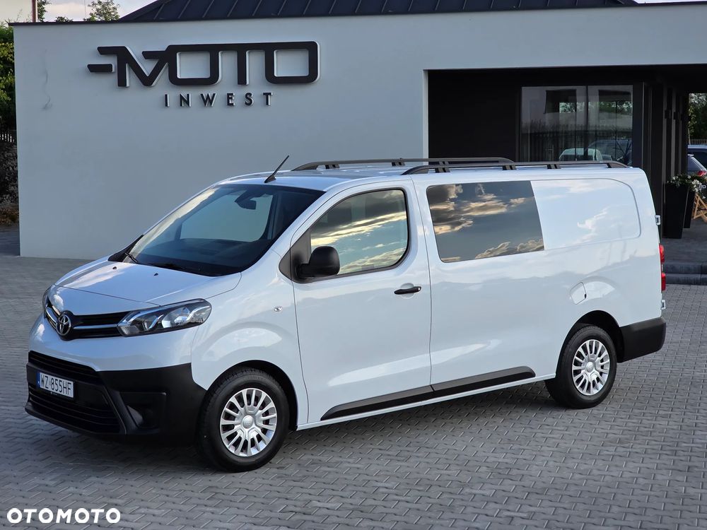 Toyota PROACE BRYGADOWY 6 OSOBOWY DOP. ŁADOWNOŚĆ: 1211kg 2.0 144 KM KRAJOWY 100% BEZWYPADKOWY I WŁAŚCICIEL MAŁY PRZEBIEG - 2
