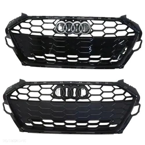 AUDI A4 B9 S-LINE LIFT GRILL ATRAPA CHŁODNICY PDC ORYGINAŁ - 1