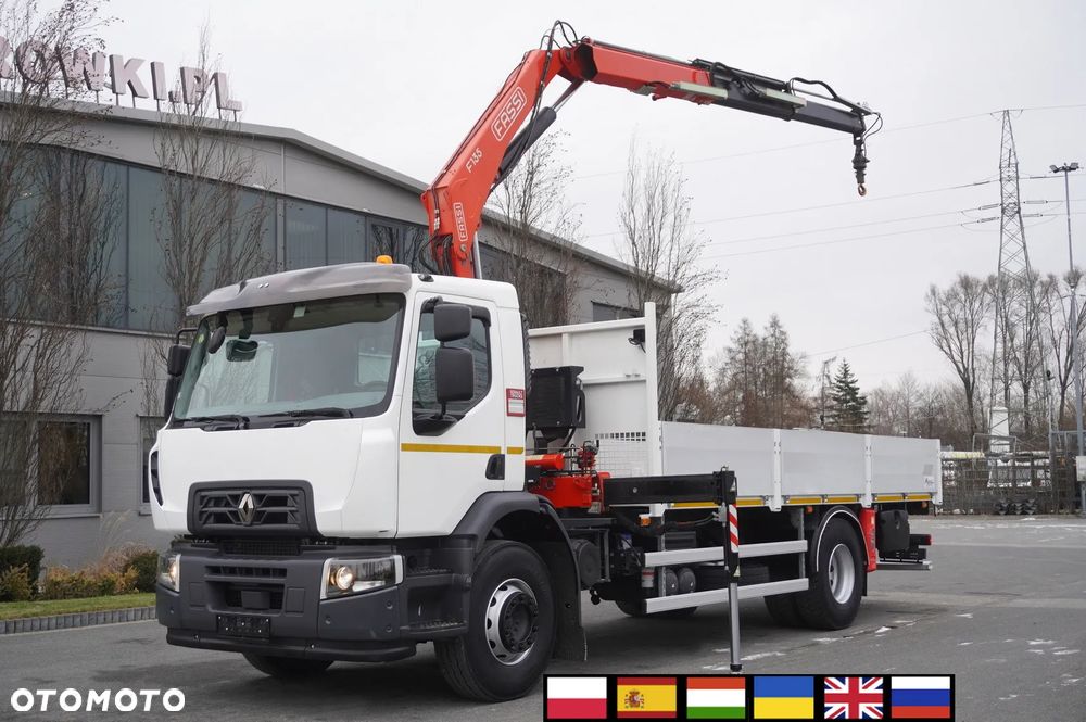 Renault C280 DTI 8 / HDS Fassi 5,6 t / Zasięg 8 m / Platforma 15 EPAL - 1
