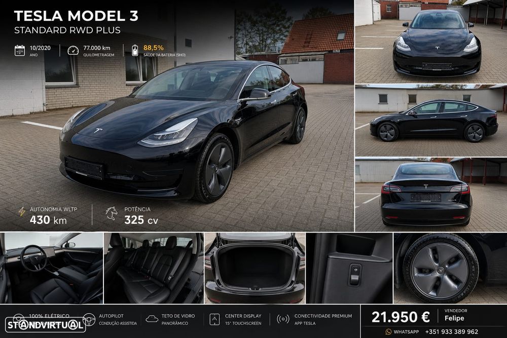Tesla Model 3 Standard Range Plus RWD - 3