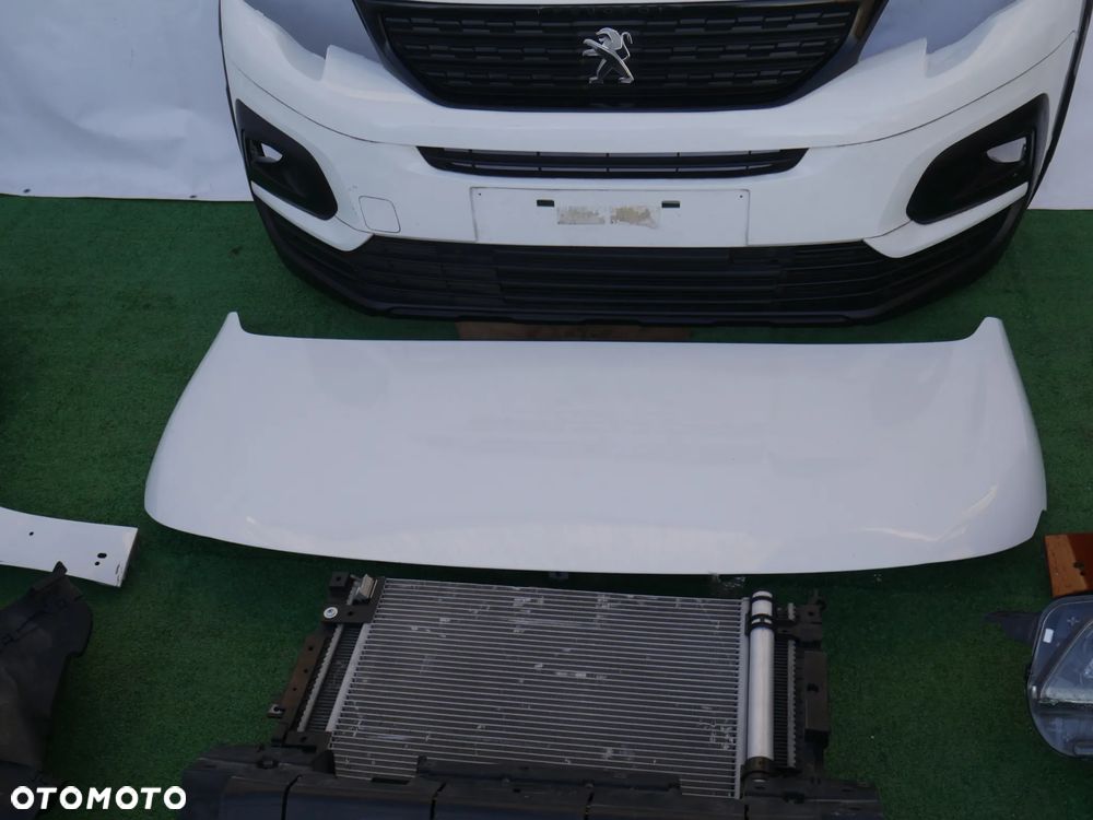 PEUGEOT RIFTER PRZÓD MASKA BŁOTNIKI LAMPY PAS PRZEDNI CHŁODNICE BELKI ZDERZAK - 3