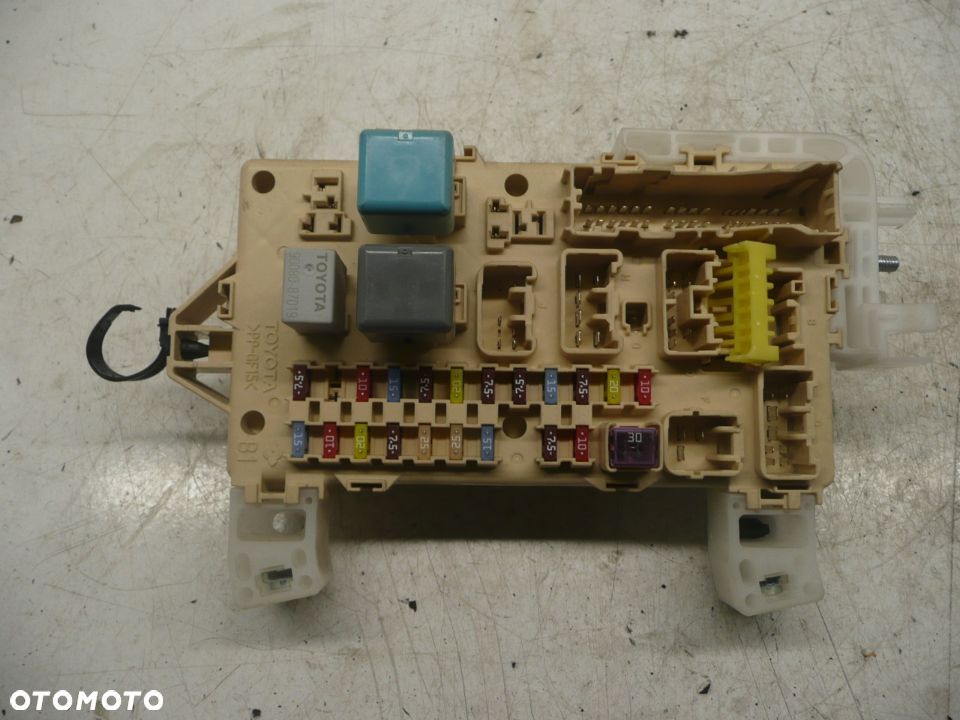 TOYOTA COROLLA VERSO 04-09 SENSOR MODUŁ SKRZYNKA BSI - 1