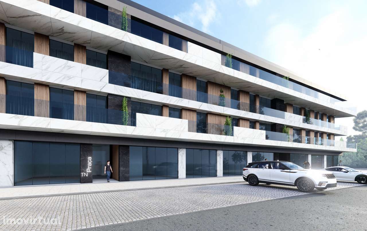 Excelente T2 novo no centro de Lousada, na Praça do Românico - Grande imagem: 5/8