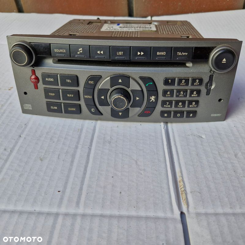 Peugeot 407 radio nawigacja cd fabryczne RT3 96565708YW - 2