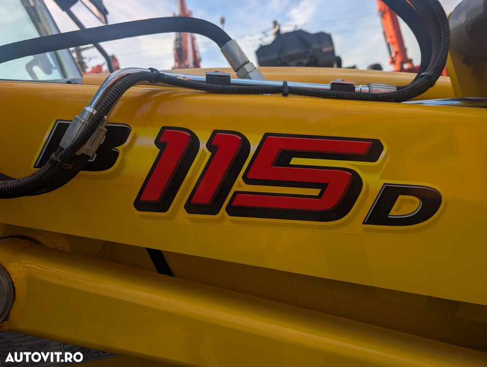 New Holland B115D, ROTI EGALE, FULL OPTION, Masa operationala 10t, motor 120CP, Certificat CE, Anv MICHELIN, automata POWERSHIFT, Cupa 4x1, FURCI, brat extensibil, ins picon, posibil leasing 5 ani, -PROMOTIE 89.900 EUR+Tva - 10