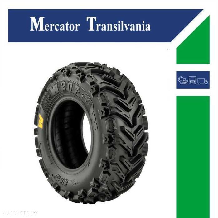 Anvelopa NOUA M+S*  25X8.00-12 BKT W207 6PR TL Tractiune - 1