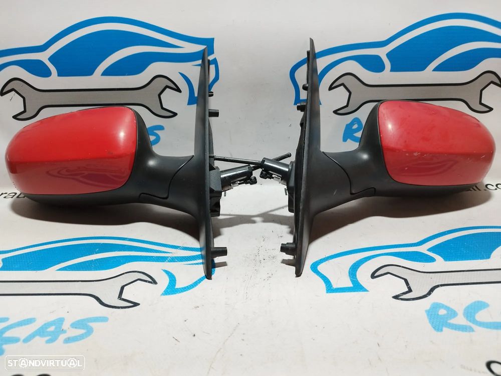 .ESPELHO RETROVISOR ESQUERDO DIREITO OPEL CORSA C 24420988 24420982 COMBO C MANUAL ESPELHOS RETROVISORES - 1